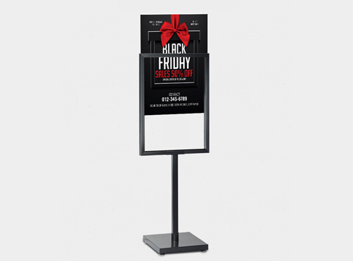 RXY-SIGN HOLDER-METAL